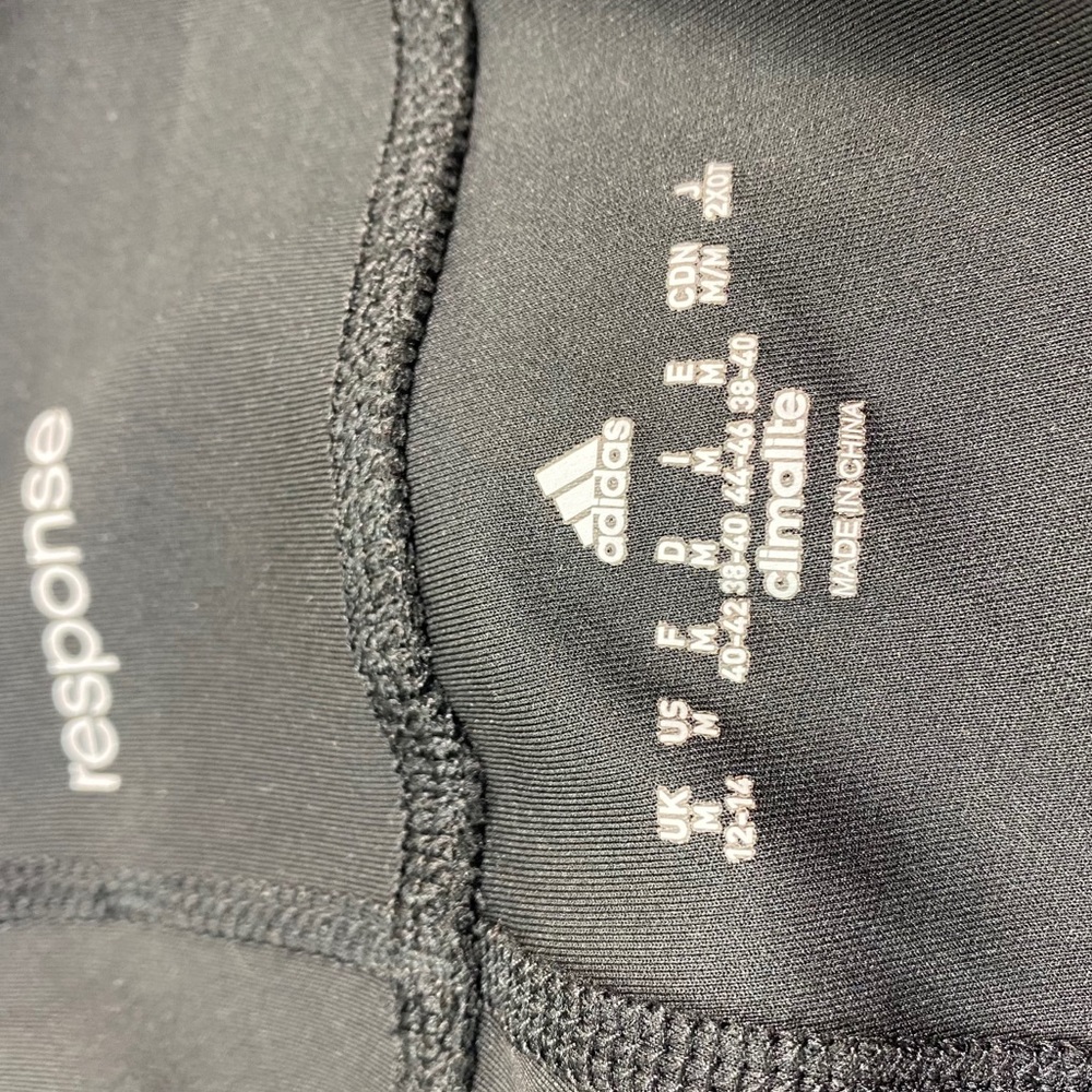 ADIDAS Climalite Black Full Length Tights/Leggings - Picture 7 of 7